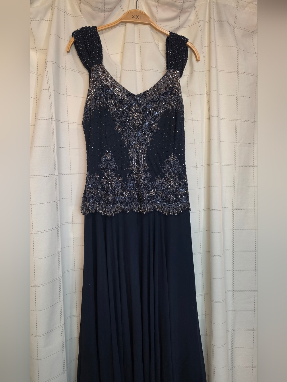 Jkara Beaded Gown